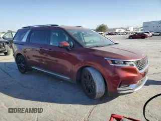 2022 Kia Carnival SX with VIN KNDNE5H30N6176019, listed as a Copart auction lot 75906744 with 15,678 mi miles and Salvage Title. Bid and sale history available at carsss.com. Image 4.