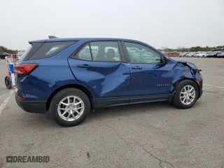 2022 Chevrolet Equinox LS with VIN 2GNAXSEV4N6106117, listed as a Copart auction lot 86970264 with 41,584 mi miles and Salvage Title. Bid and sale history available at carsss.com. Image 3.