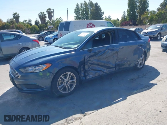 2018 Ford Fusion SE with VIN 3FA6P0HD4JR161780, listed as a IAAI auction lot 42527140 with 89,419 mi miles and . Bid and sale history available at DreamBid. Image 2.