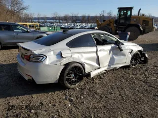 2018 BMW M4 with VIN WBS4Y9C57JAA92303, listed as a Copart auction lot 38811093 with 0 mi miles. Bid and sale history available at carsss.com. Image 3.