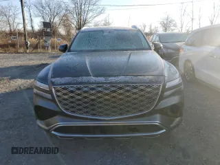 2025 Genesis GV80 Prestige with VIN KMUHEESC7SU212962, listed as a Copart auction lot 83525284 with 121 mi miles and Salvage Title. Bid and sale history available at DreamBid. Image 5.