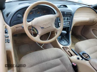 1997 Ford Mustang with VIN 1FALP4047VF152855, listed as a Copart auction lot 62348185 with 40,797 mi miles and Non repairable. Bid and sale history available at DreamBid. Image 8.