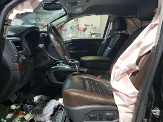 2017 Nissan Titan XD SL with VIN 1N6BA1F48HN561757, listed as a Copart auction lot 87204594 with 100,339 mi miles and Salvage Title. Bid and sale history available at carsss.com. Image 7.