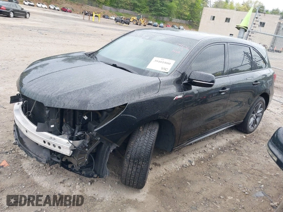 2019 Acura MDX Technology with VIN 5J8YD4H03KL025724, listed as a IAAI auction lot 39401800 with 66,988 mi miles and . Bid and sale history available at DreamBid. Image 2.