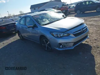 2023 Subaru Impreza Premium with VIN 4S3GKAD65P3606190, listed as a IAAI auction lot 41003890 with 15,720 mi miles. Bid and sale history available at carsss.com. Image 1.