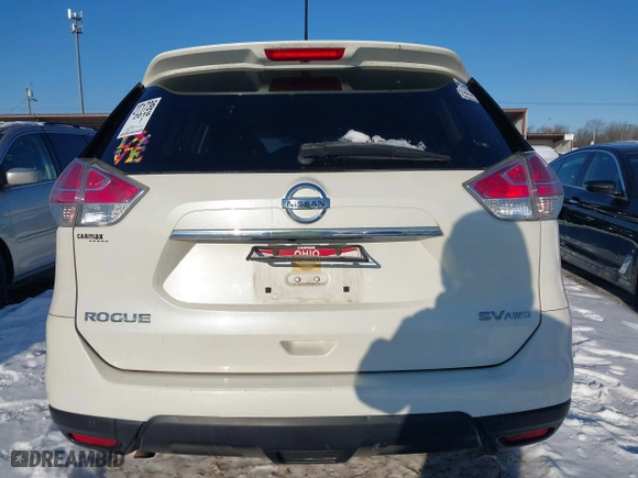2016 Nissan Rogue S with VIN JN8AT2MV7GW145268, listed as a IAAI auction lot 41263367 with 80,838 mi miles. Bid and sale history available at carsss.com. Image 15.