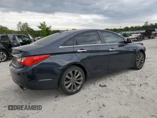 2011 Hyundai Sonata SE with VIN 5NPEC4ABXBH219817, listed as a Copart auction lot 53898665 with 266,082 mi miles and Salvage Title. Bid and sale history available at DreamBid. Image 3.