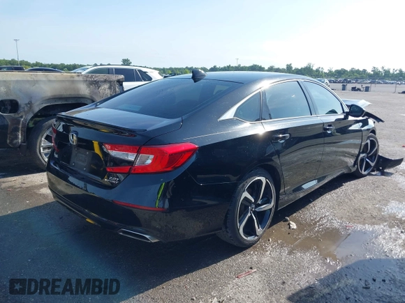 2020 Honda Accord Sport with VIN 1HGCV2F38LA002221, listed as a IAAI auction lot 42467648 with 70,638 mi miles and . Bid and sale history available at DreamBid. Image 4.