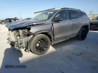 2020 GMC Terrain SLT with VIN 3GKALPEV2LL345194, listed as a Copart auction lot 49323835 with 69,206 mi miles and Salvage Title. Bid and sale history available at carsss.com. Image 1.
