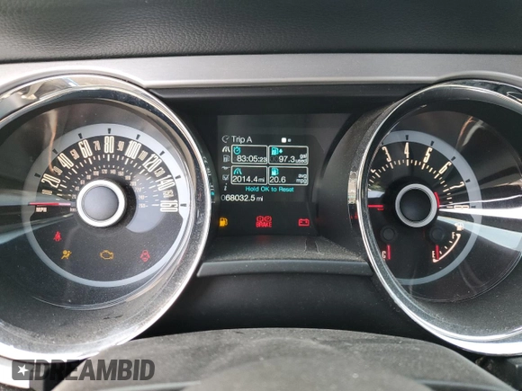 2013 Ford Mustang GT with VIN 1ZVBP8CFXD5283712, listed as a Copart auction lot 49121165 with 68,032 mi miles and Salvage Title. Bid and sale history available at carsss.com. Image 9.