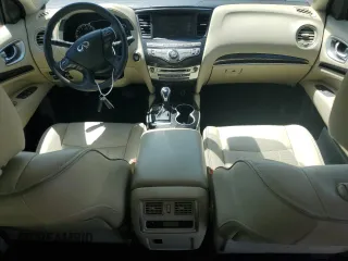 2017 Infiniti QX60 with VIN 5N1DL0MN6HC553949, listed as a Copart auction lot 52230465 with 107,277 mi miles and Salvage Title. Bid and sale history available at carsss.com. Image 8.