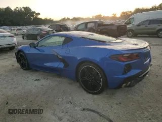 2021 Chevrolet Corvette 2LT with VIN 1G1YB2D4XM5105538, listed as a Copart auction lot 81131784 with 61,454 mi miles and Non Repairable. Bid and sale history available at carsss.com. Image 2.