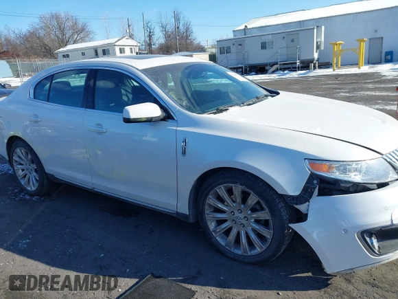 2010 Lincoln MKS w/EcoBoost with VIN 1LNHL9FT8AG609454, listed as a IAAI auction lot 41404502 with 42,154 mi miles. Bid and sale history available at carsss.com. Image 6.
