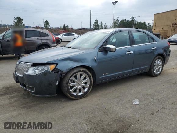 2011 Lincoln MKZ Hybrid z VIN 3LNDL2L34BR770338, wystawiony jako Copart lot #44692205 z przebiegiem 116 982 mil mil oraz Szkoda całkowita • Salvage title. Historia ofert i sprzedaży dostępna na DreamBid. Obrazek 1.