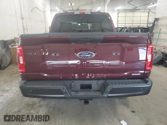 2023 Ford F-150 z VIN 1FTFW1P8XPKF57362, wystawiony jako Copart lot #53334115 z przebiegiem 485 mil mil oraz Szkoda całkowita • Salvage title. Historia ofert i sprzedaży dostępna na DreamBid. Obrazek 6.