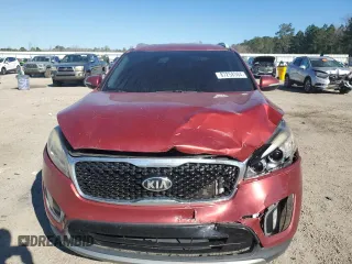 2018 Kia Sorento EX with VIN 5XYPH4A57JG409763, listed as a Copart auction lot 87258384 with 134,296 mi miles and Salvage Title. Bid and sale history available at DreamBid. Image 5.