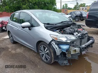 2018 Honda Fit EX with VIN 3HGGK5H89JM733275, listed as a IAAI auction lot 42664406 with 73,545 mi miles and . Bid and sale history available at DreamBid. Image 1.