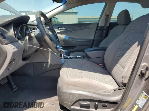 2012 Hyundai Sonata GLS with VIN 5NPEB4AC4CH365949, listed as a Copart auction lot 54781415 with 164,828 mi miles and Clean Title. Bid and sale history available at carsss.com. Image 7.