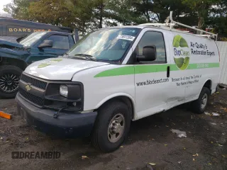 2013 Chevrolet Express Cargo z VIN 1GCZGTCG2D1192230, wystawiony jako Copart lot #73691204 z przebiegiem 170 078 mil mil oraz Szkoda całkowita • Salvage title. Historia ofert i sprzedaży dostępna na DreamBid. Obrazek 1.