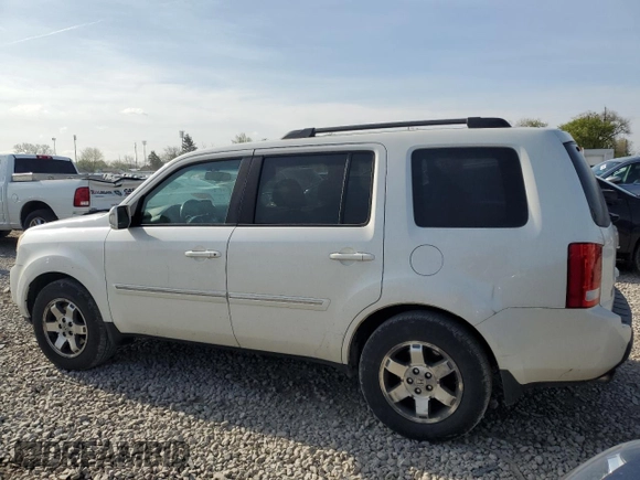 2011 Honda Pilot Touring with VIN 5FNYF4H98BB063430, listed as a Copart auction lot 53753935 with 342,606 mi miles and Salvage Title. Bid and sale history available at carsss.com. Image 2.