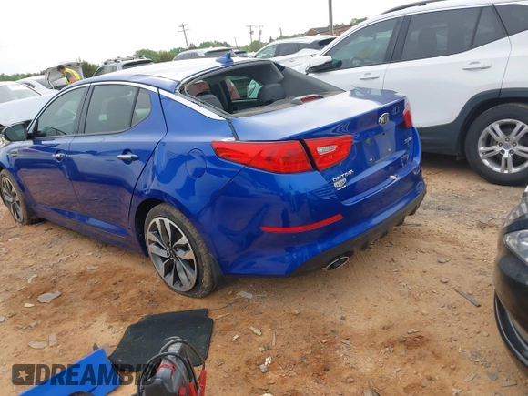 2015 Kia Optima SX z VIN 5XXGR4A76FG478194, wystawiony jako IAAI lot #42037417 z przebiegiem 113 492 mil mil oraz . Historia ofert i sprzedaży dostępna na DreamBid. Obrazek 3.