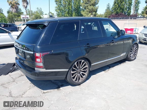 2016 Land Rover Range Rover с VIN SALGR2PF4GA291447, выставлен на аукционе IAAI как лот 42773656 с пробегом 126 685 миль миль и . История ставок и продаж доступна на DreamBid. Изображение 4.