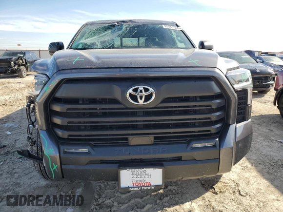 2023 Toyota Tundra 2WD SR5 with VIN 5TFLA5AA6PX026179, listed as a Copart auction lot 88557565 with 19,714 mi miles and Salvage Title. Bid and sale history available at carsss.com. Image 5.