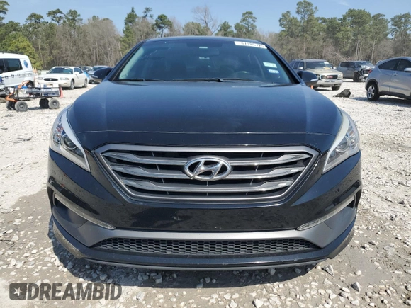 2017 Hyundai Sonata Sport with VIN 5NPE34AF7HH569322, listed as a Copart auction lot 47185725 with 118,954 mi miles and Clean Title. Bid and sale history available at DreamBid. Image 5.