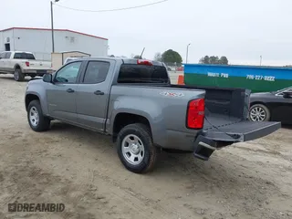 2021 Chevrolet Colorado 4WD Work Truck with VIN 1GCGTBENXM1143107, listed as a IAAI auction lot 41152936 with 47,148 mi miles. Bid and sale history available at carsss.com. Image 3.