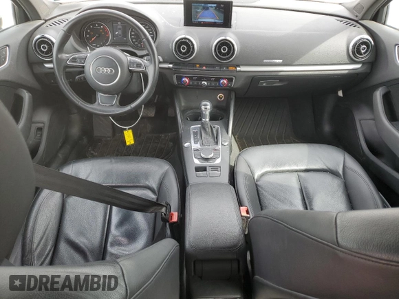 2016 Audi A3 Premium with VIN WAUB8GFF3G1050351, listed as a Copart auction lot 52283705 with Not Provided miles and Salvage Title. Bid and sale history available at DreamBid. Image 8.