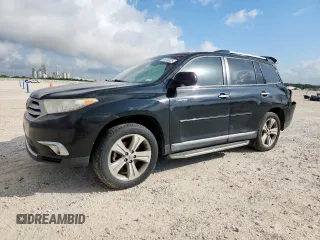 2013 Toyota Highlander Limited with VIN 5TDYK3EH4DS089930, listed as a Copart auction lot 61913325 with 165,391 mi miles and Salvage title. Bid and sale history available at DreamBid. Image 1.
