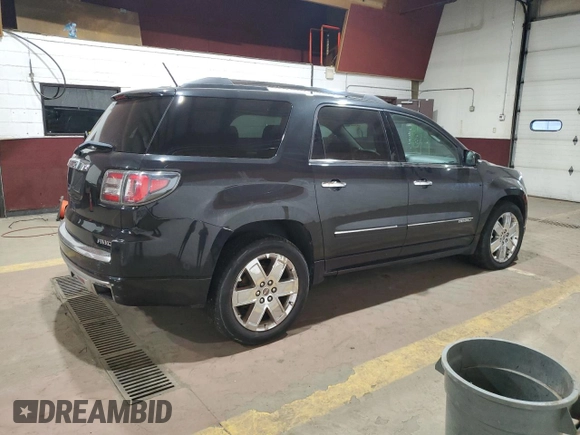 2013 GMC Acadia Denali with VIN 1GKKVTKD2DJ162907, listed as a Copart auction lot 50572575 with 0 mi miles and Clean Title. Bid and sale history available at carsss.com. Image 3.
