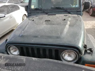2003 Jeep Wrangler Sport with VIN 1J4FA49S43P301542, listed as a Copart auction lot 75704824 with Not Provided miles and Salvage Title. Bid and sale history available at carsss.com. Image 5.