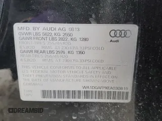 2014 Audi Q5 Premium Plus with VIN WA1DGAFPXEA030819, listed as a Copart auction lot 49483985 with 100,229 mi miles and Salvage Title. Bid and sale history available at carsss.com. Image 15.