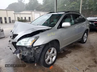 2005 Lexus RX 330 with VIN 2T2GA31U55C027296, listed as a Copart auction lot 61410205 with 209,293 mi miles and Salvage title. Bid and sale history available at DreamBid. Image 1.