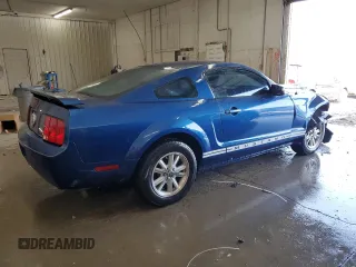 2006 Ford Mustang Standard with VIN 1ZVFT80N265167528, listed as a Copart auction lot 60331595 with 144,609 mi miles and Salvage title. Bid and sale history available at DreamBid. Image 3.