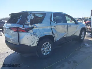 2022 Chevrolet Traverse LS with VIN 1GNERFKW6NJ162594, listed as a IAAI auction lot 41749144 with 13,519 mi miles. Bid and sale history available at carsss.com. Image 4.