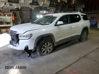 2021 GMC Acadia SLT z VIN 1GKKNULS9MZ218054, wystawiony jako Copart lot #53558285 z przebiegiem 97 693 mil mil oraz Szkody całkowita. Historia ofert i sprzedaży dostępna na DreamBid. Obrazek 1.
