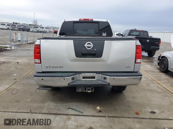 2011 Nissan Titan SL with VIN 1N6AA0ED2BN305628, listed as a Copart auction lot 85012324 with 188,329 mi miles and Salvage Title. Bid and sale history available at carsss.com. Image 6.