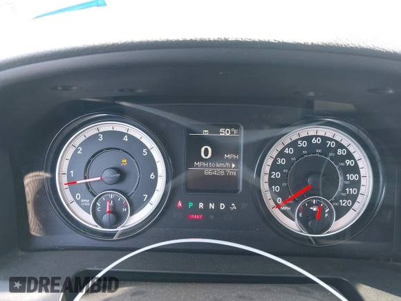 2019 Ram 1500 Classic Express with VIN 1C6RR6FT8KS723398, listed as a IAAI auction lot 41701178 with 66,428 mi miles. Bid and sale history available at carsss.com. Image 7.