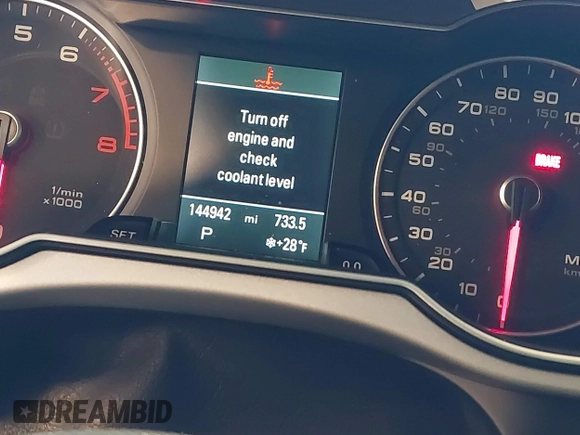 2015 Audi A4 Premium with VIN WAUBFAFL2FN044377, listed as a IAAI auction lot 41230721 with 144,942 mi miles. Bid and sale history available at carsss.com. Image 15.
