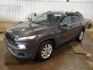2015 Jeep Cherokee Limited with VIN 1C4PJMDS5FW698416, listed as a Copart auction lot 46126265 with 125,919 mi miles and Clean Title. Bid and sale history available at DreamBid. Image 1.