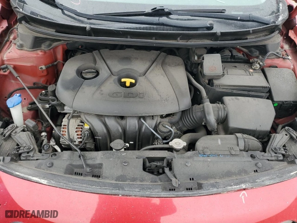 2014 Hyundai Elantra GT with VIN KMHD35LH0EU177036, listed as a Copart auction lot 43741685 with 95,356 mi miles and Salvage Title. Bid and sale history available at carsss.com. Image 11.