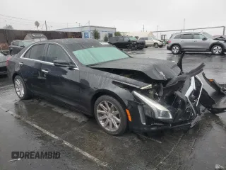 2015 Cadillac CTS Luxury RWD with VIN 1G6AR5SX4F0112846, listed as a Copart auction lot 86816684 with 86,025 mi miles and Salvage Title. Bid and sale history available at DreamBid. Image 4.