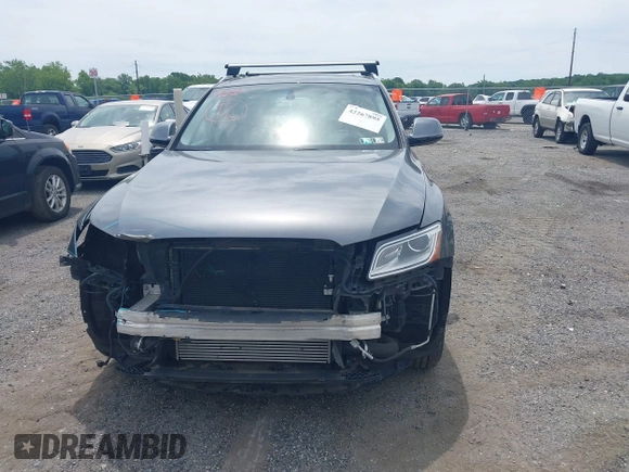 2016 Audi Q5 Premium with VIN WA1C2AFP1GA003182, listed as a IAAI auction lot 42267895 with 74,086 mi miles and . Bid and sale history available at DreamBid. Image 12.