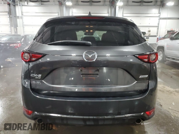 2018 Mazda CX-5 S Premium with VIN JM3KFBDM3J1425246, listed as a Copart auction lot 89319745 with 73,294 mi miles and Salvage Title. Bid and sale history available at DreamBid. Image 6.