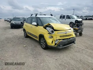 2014 FIAT 500L Trekking with VIN ZFBCFADH3EZ004146, listed as a Copart auction lot 86644234 with Not Provided miles and Salvage Title. Bid and sale history available at DreamBid. Image 10.