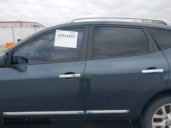 2013 Nissan Rogue S with VIN JN8AS5MT1DW507934, listed as a IAAI auction lot 41934593 with 138,508 mi miles and . Bid and sale history available at DreamBid. Image 14.