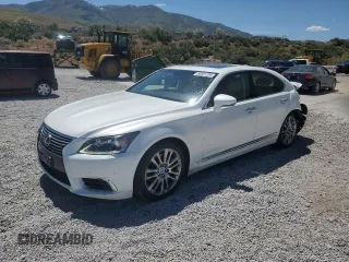 2014 Lexus LS 460 с VIN JTHBL5EF4E5132942, выставлен на аукционе Copart как лот 58851255 с пробегом 108 244 миль миль и Списание • Salvage title. История ставок и продаж доступна на DreamBid. Изображение 1.