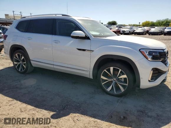 2024 Volkswagen Atlas SEL Premium R-Line z VIN 1V2FR2CA8RC516391, wystawiony jako Copart lot #51739075 z przebiegiem 21 723 mil mil oraz Szkoda całkowita • Salvage title. Historia ofert i sprzedaży dostępna na DreamBid. Obrazek 4.